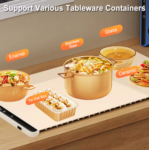 Minimalist home kitchen hot meal warmer pad